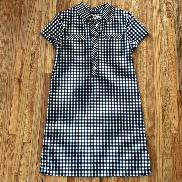 Vineyard Vines Dresses & Skirts - Vineyard Vines Navy and white gingham dress